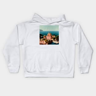 Amalfi Coast en rose III Kids Hoodie